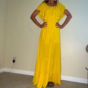 Forever 21 Yellow Dress